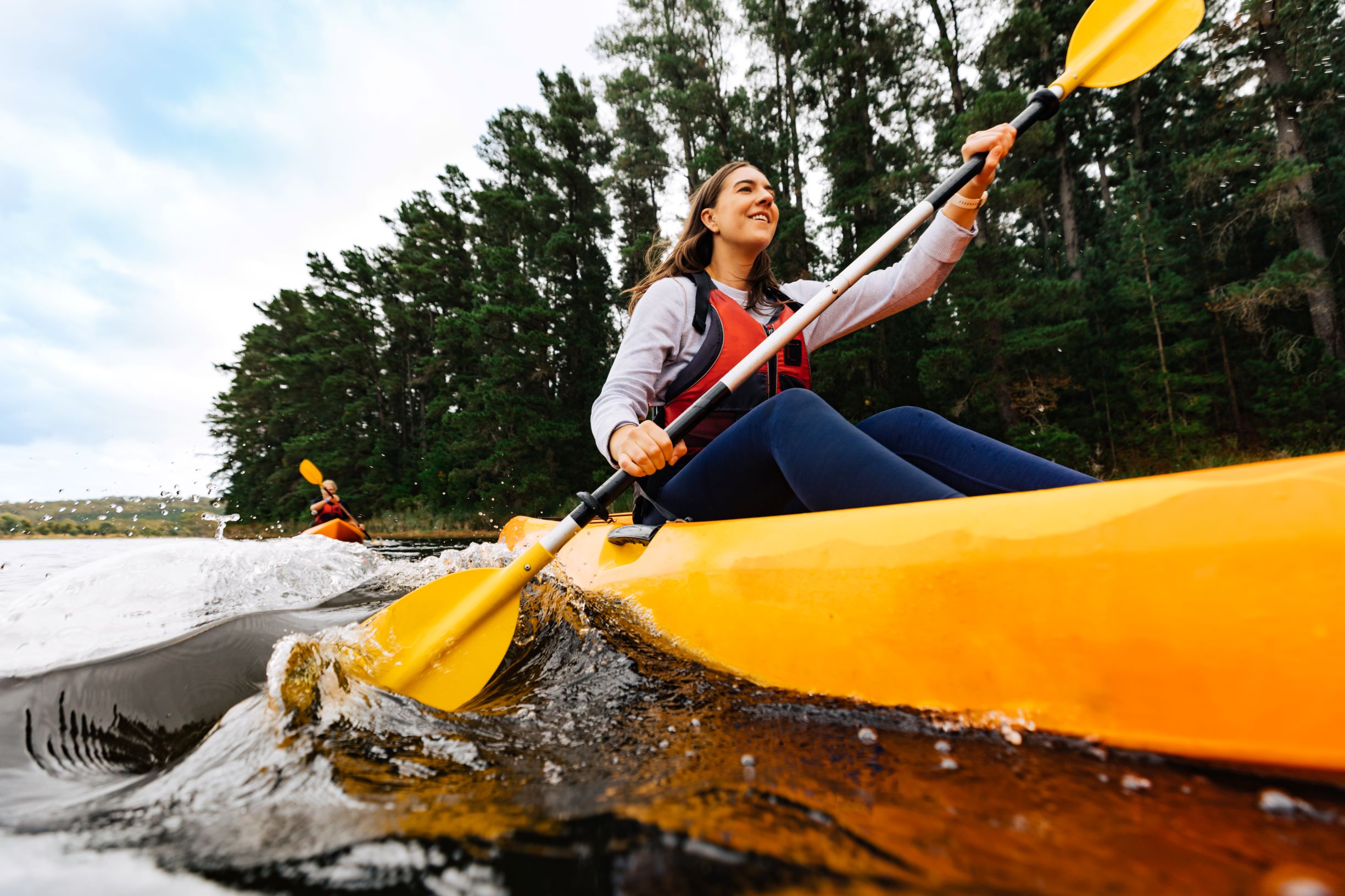 Kayaking at Myponga Reservoir