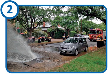 Step 2 - When a water main fails Step 2