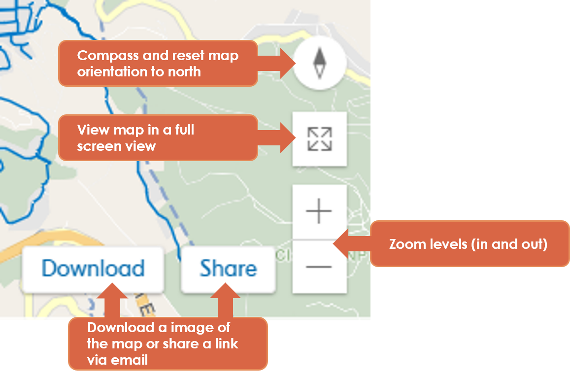 map guide using map